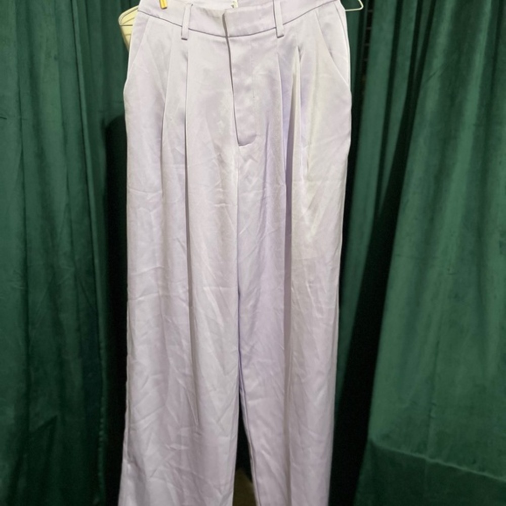 Wayf Women's Light Lavender Trousers
